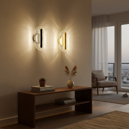 acrylic aisle led wall light